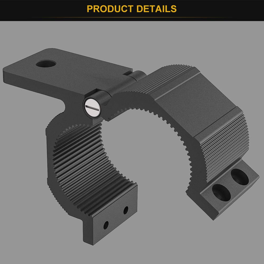 Audak 6063 aluminum construction highlights lightweight strength.