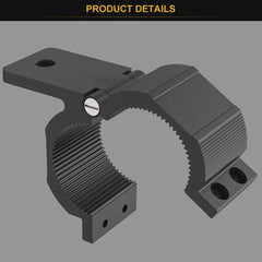 Audak 6063 aluminum construction highlights lightweight strength.