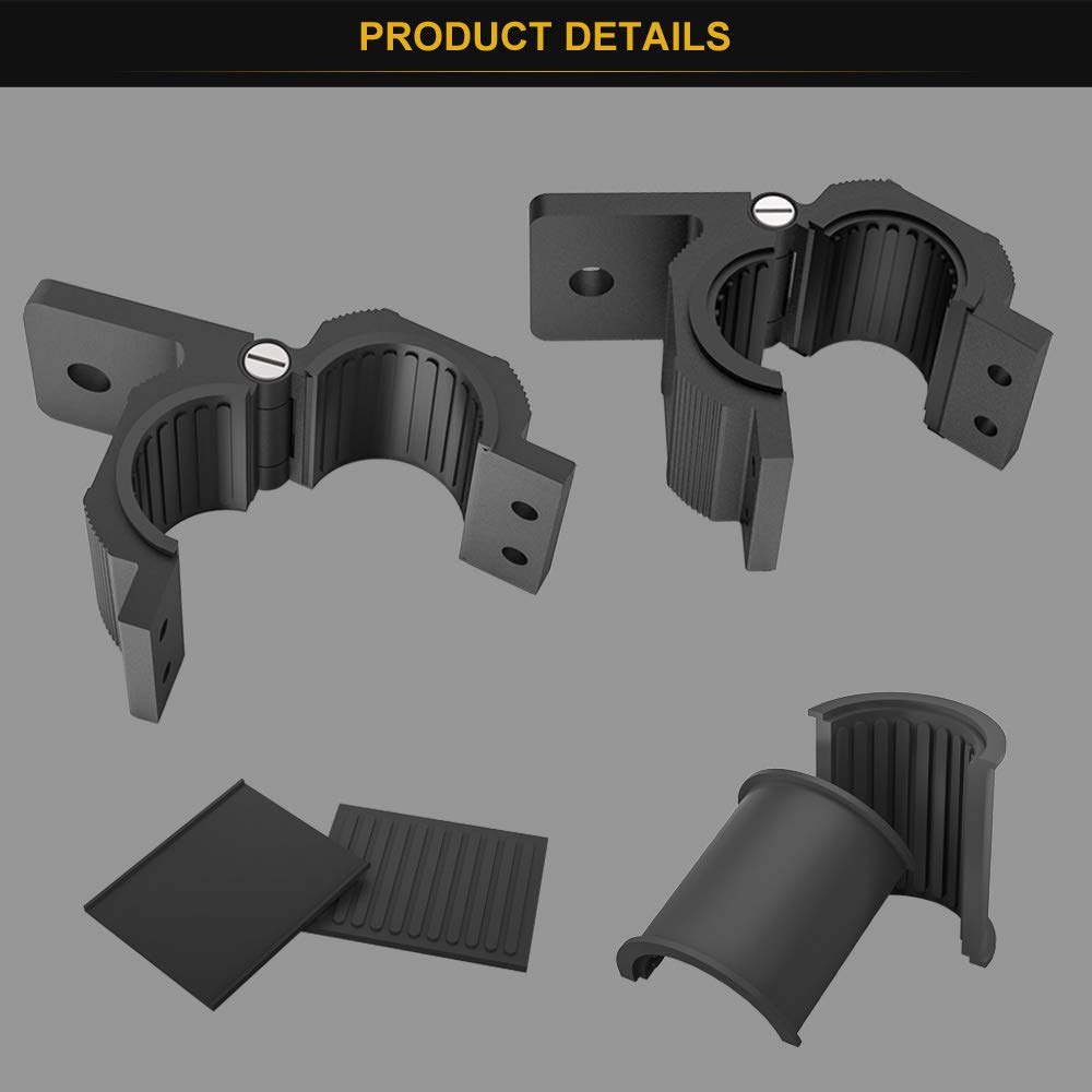 Audak mount bracket kit contents include hardware for quick setup.