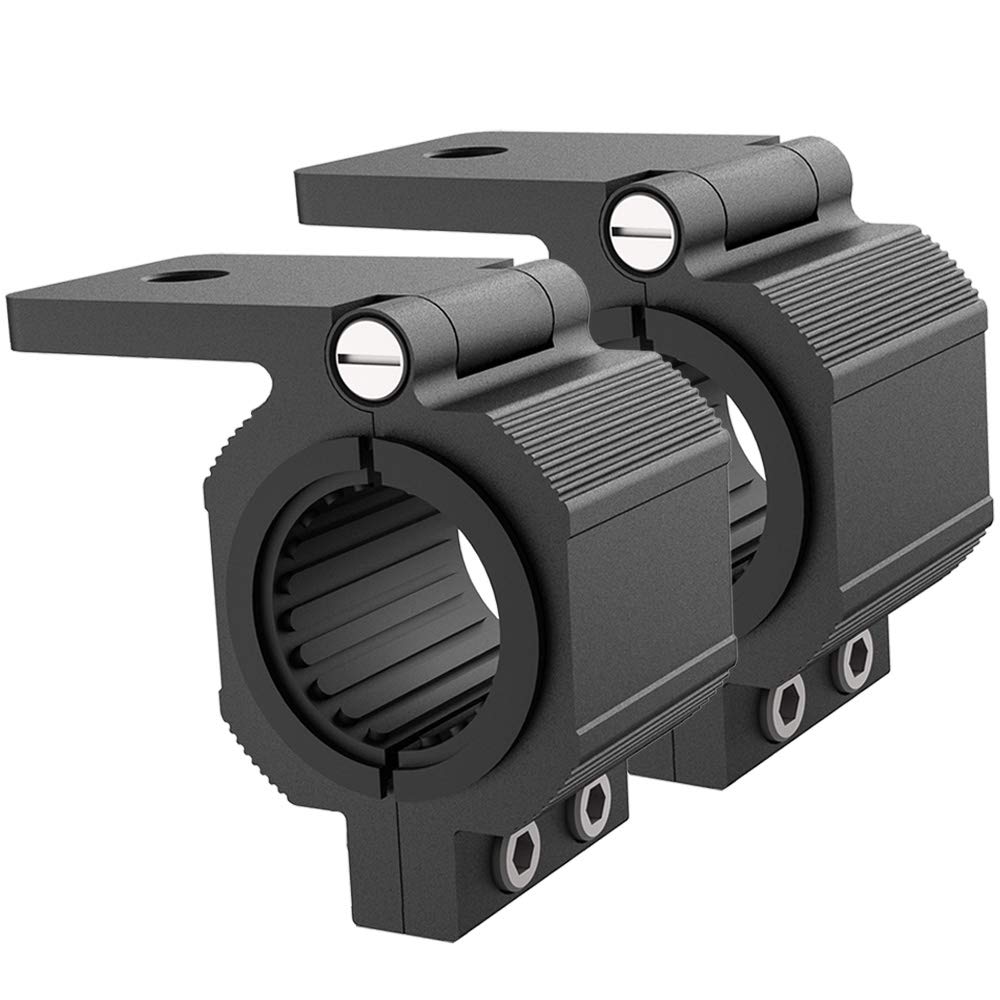 Audak tube-clamp mount bracket fits 1.1-1.5 inch tubes for secure light mounting.