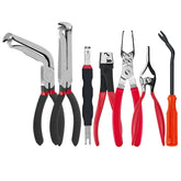 Aufisi electrical disconnect pliers with 60-degree angle tips for precise connector release