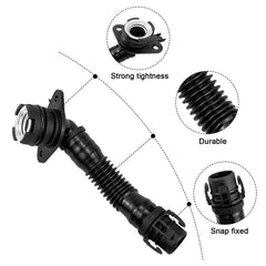 AUGREX vent hose side view, sturdy construction and direct fitment.