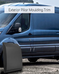AUGREX pillar trim for Ford Transit left side enhances style and weather resistance.