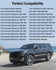 AUGREX Yukon, Blazer, Tahoe, and Escalade compatibility across GM SUVs
