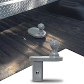 AUGSMIAR GNXA4085 gooseneck ball extender in rugged steel for strong towing compatibility