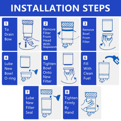 AUIVERED R12T installation kit with two fittings and plugs simplifies setup.