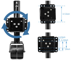 Aukayne jack in use raises trailers smoothly for quick connections.