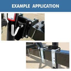 Aukayne jack stored between uses saves space and protects the tongue.