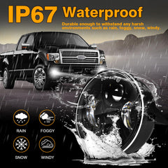 Aukmak F150 fog light installation kit makes mounting easy.