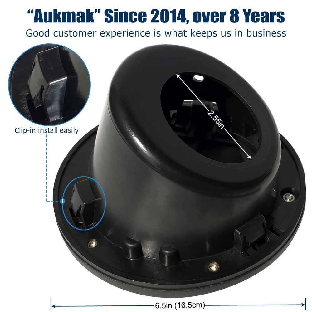 Aukmak locking gas tank door protects against scraping and wear
