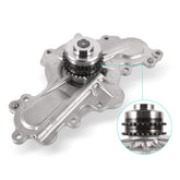 AULINK AW6348 water pump with double-row sprocket provides stable cooling.