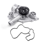 AULINK AW6653 water pump front view with high-performance bearing.