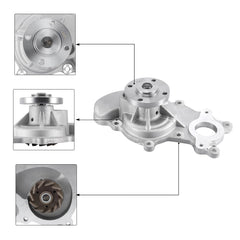 AULINK AW6654 water pump during inspection to ensure leak-free performance.
