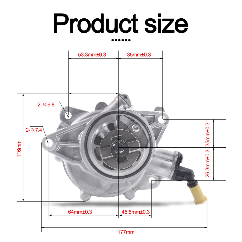 AULINK brake vacuum pump kit included for easy installation.