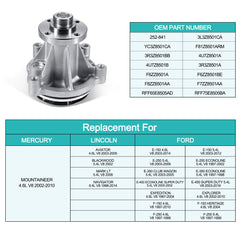 All necessary gaskets and seals included for a complete installation