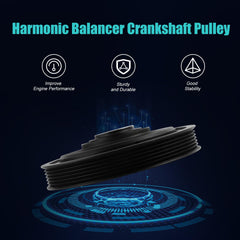 AULINK harmonic balancer fitment-compatibility supports reliable installation across compatible models.