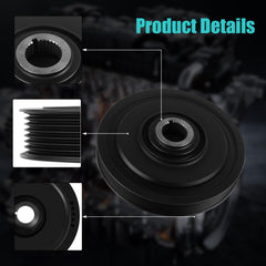 AULINK harmonic balancer rubber-damper minimizes vibrations for smoother idle.
