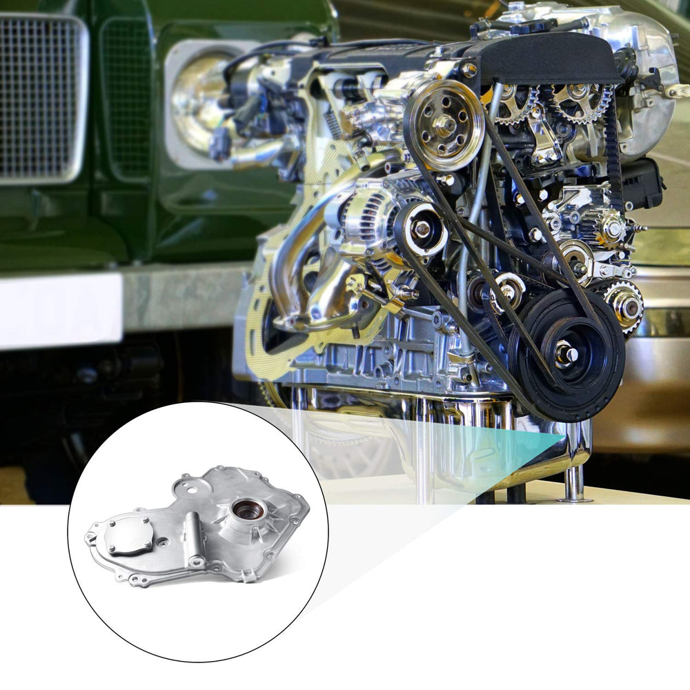 AULINK M349 engine oil pump close-up emphasizes durable build