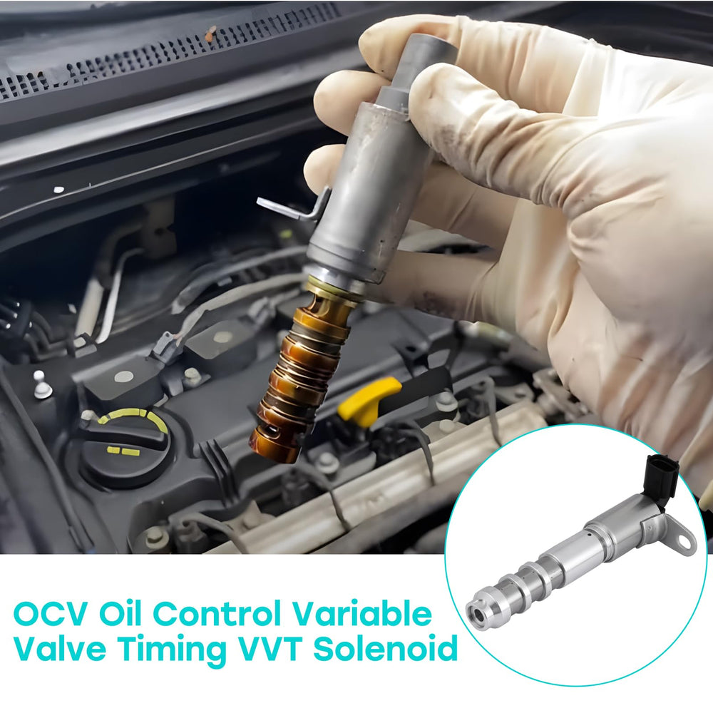 AULINK OCV solenoid in engine bay demonstrating smooth VVT operation