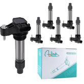 AULINK UF569 ignition coil pack front view for GM engines with reliable ignition potential