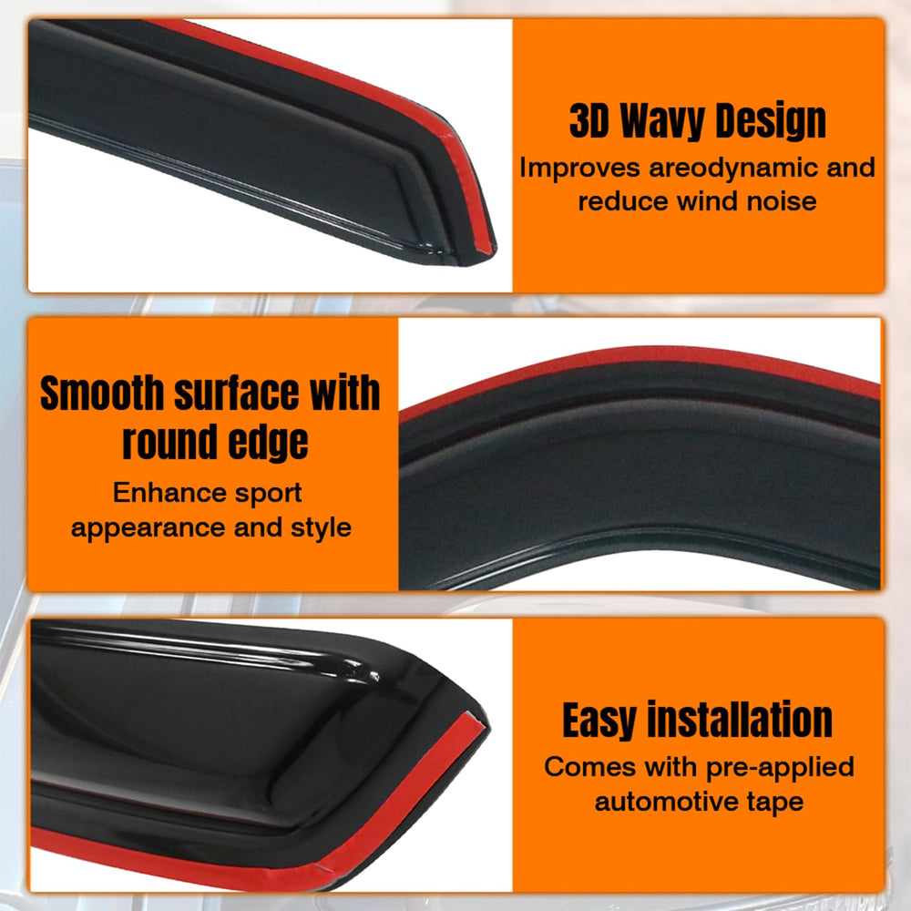 Aumivoron 3M adhesive installation kit simplifies mounting without drilling.