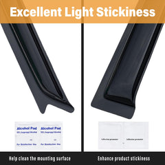 Aumivoron acrylic-detail highlights premium material and slim profile.