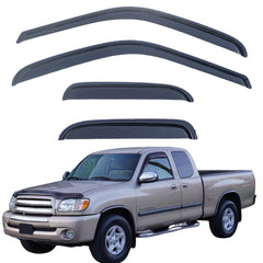 Aumivoron rain guards for Toyota Tundra Extended Cab side window protection and rain shielding