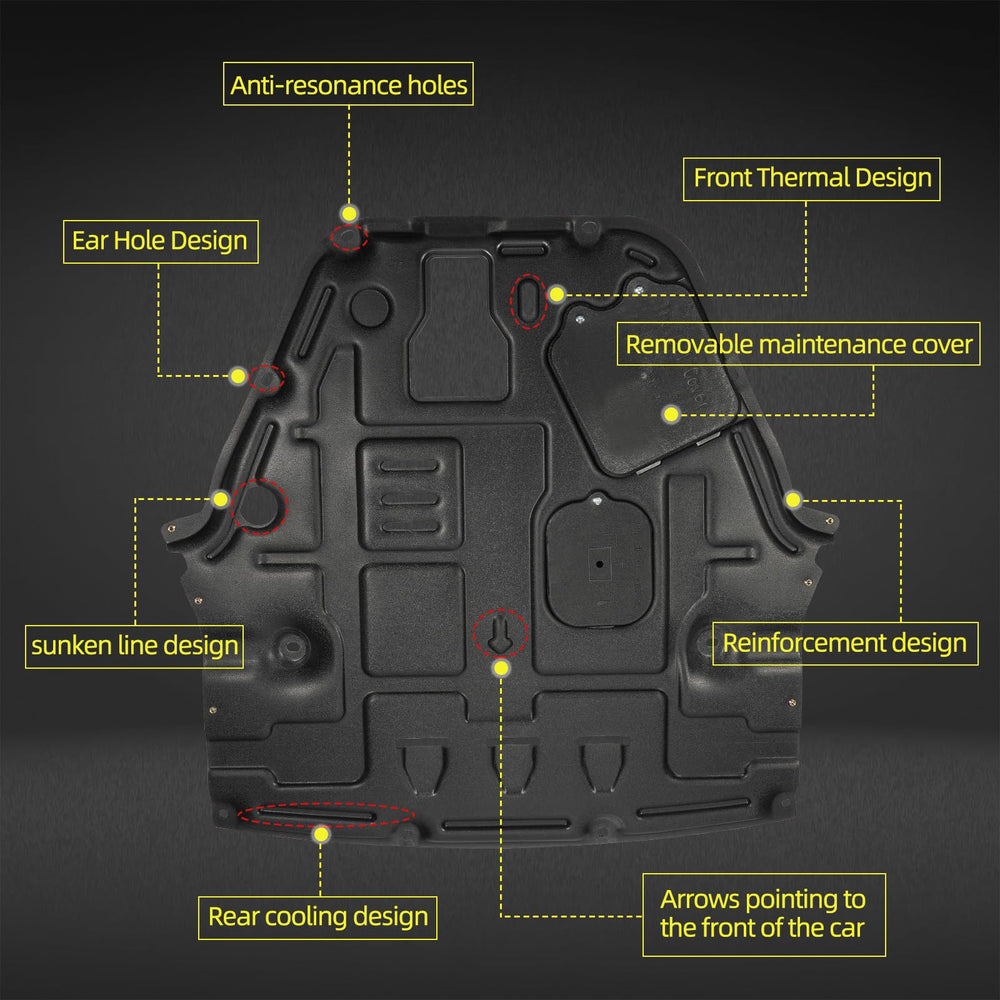 Aumtoni K5 front shield guards your engine bay during daily use