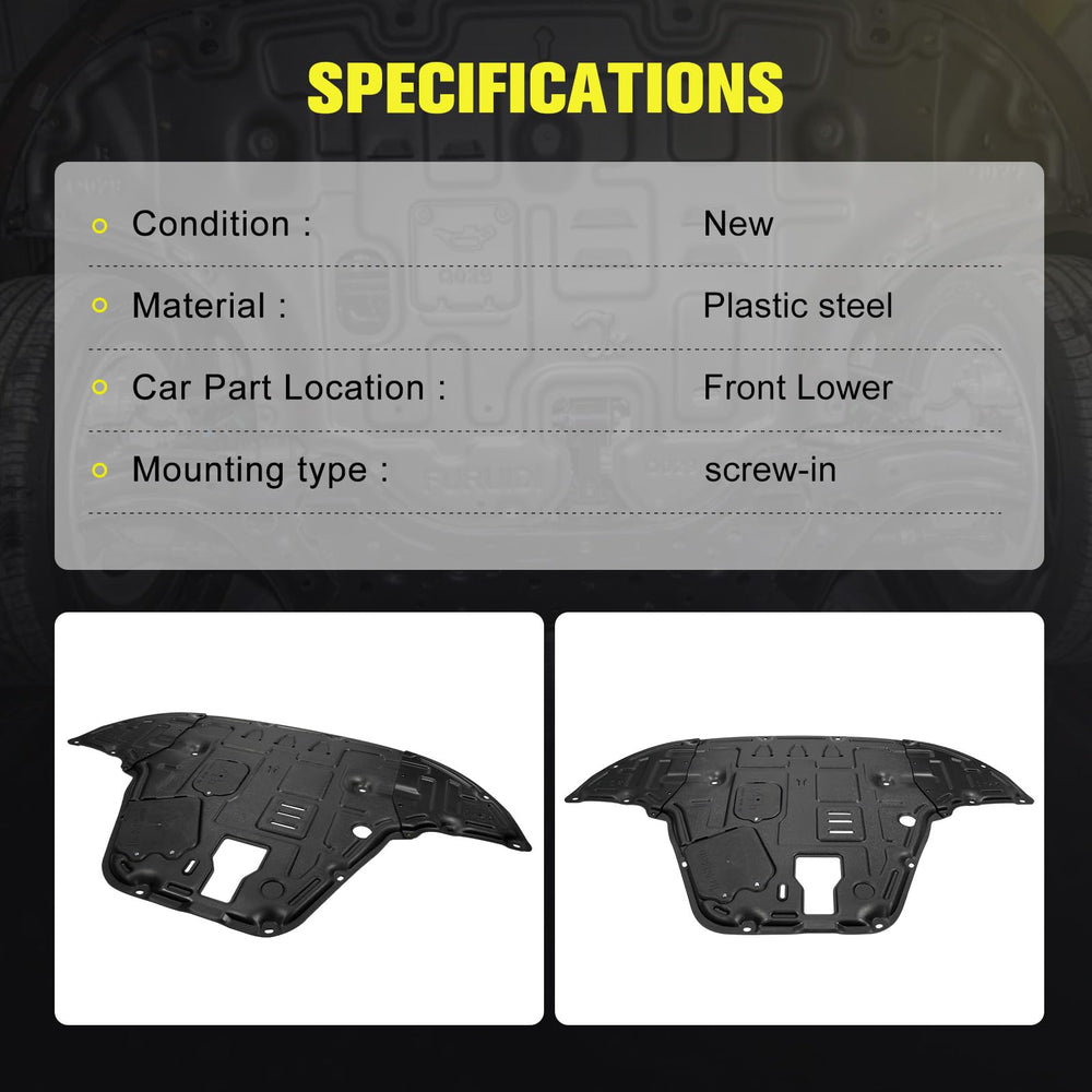 Aumtoni K5 undercarriage protection reduces dirt buildup during wet drives