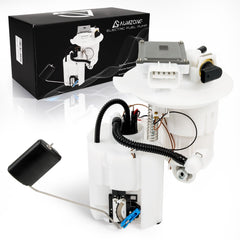 Aumzong 31110-D5500 fuel pump module front view showing the intake and housing for reliable starts