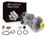 Aumzong water pump assembly ready for installation with a steady coolant flow concept.