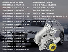 Aumzong compatibility chart showing Audi and VW model matchups for easy checks.