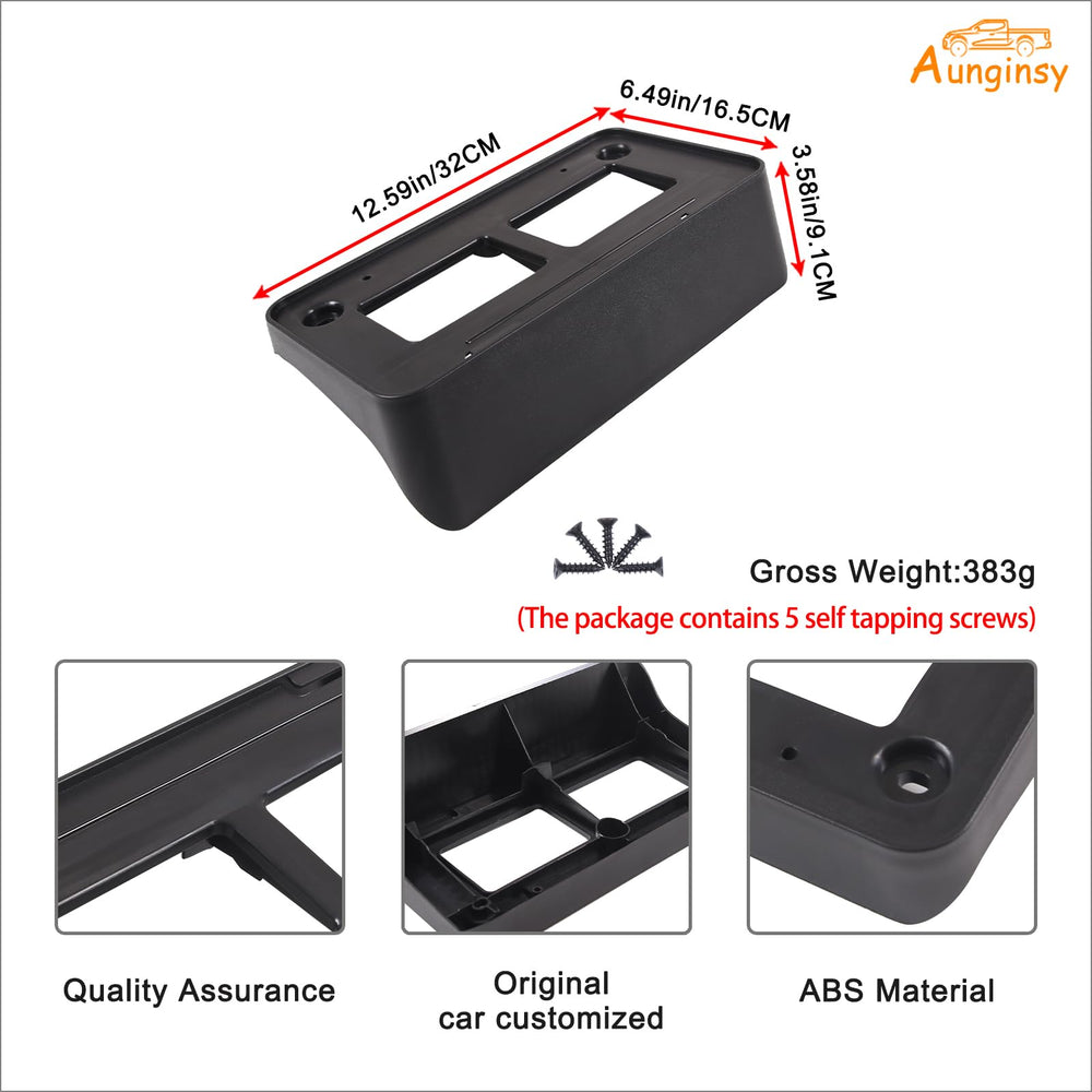 Aunginsy tundra plate frame installation guide aids setup.