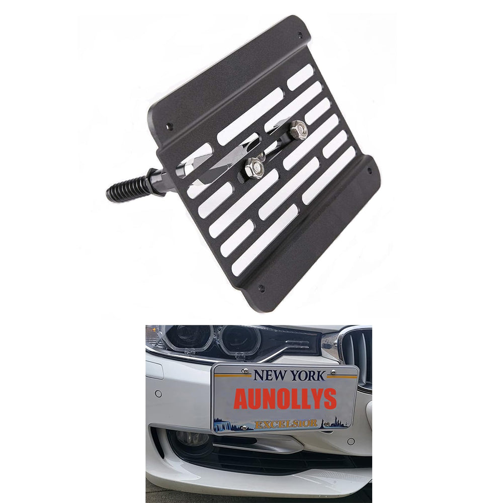 AUNOLLYS aluminum T6061 bracket with black matte finish resists rust.