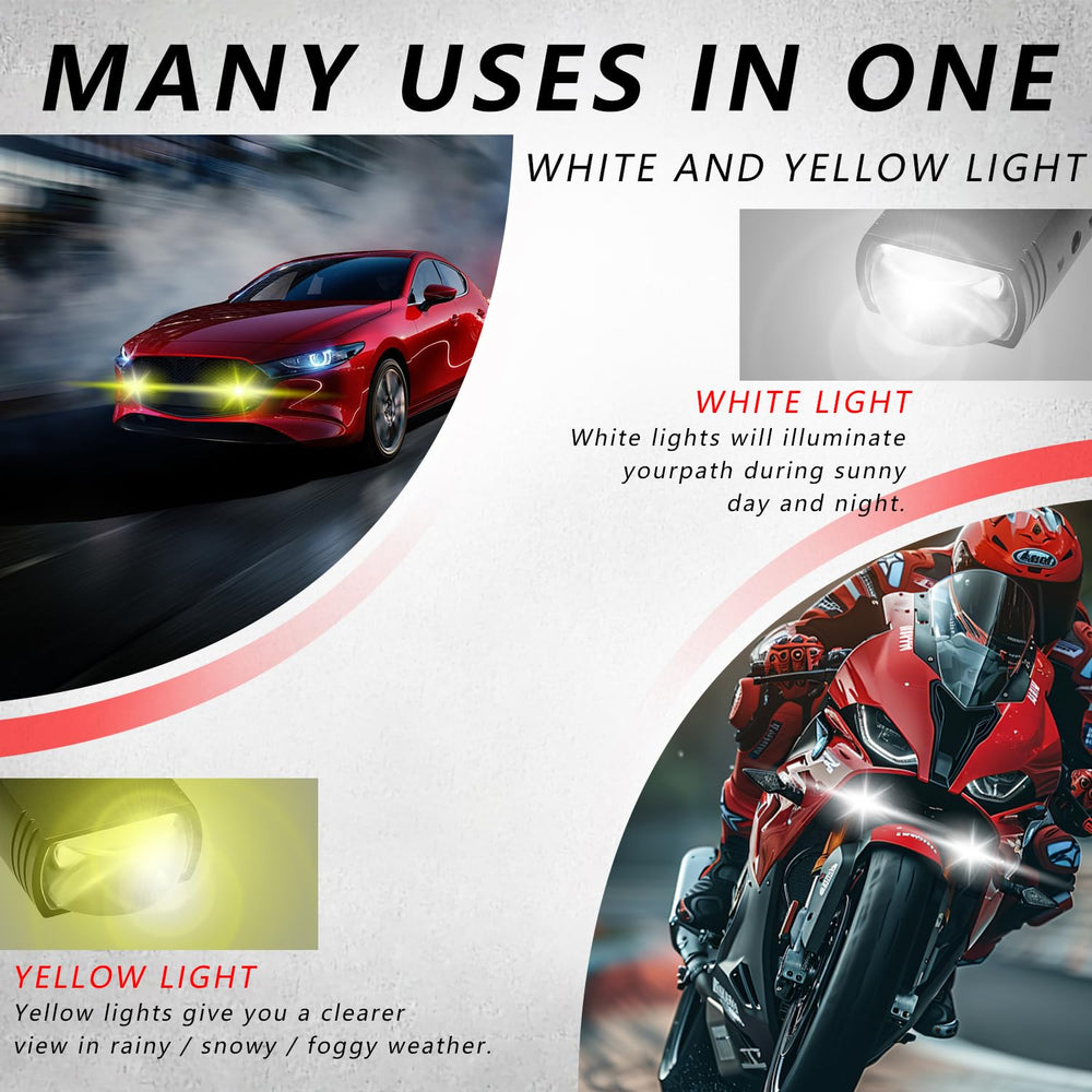AUOKAY convex lens design concentrates light for sharper reach on trails