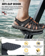 Aupar heavy-duty construction supports up to 450 pounds.