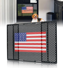 Aupar RV entry screen defender with adjustable fit for multiple door sizes