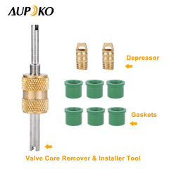 Aupoko kit includes thimbles and gaskets for secure seals.