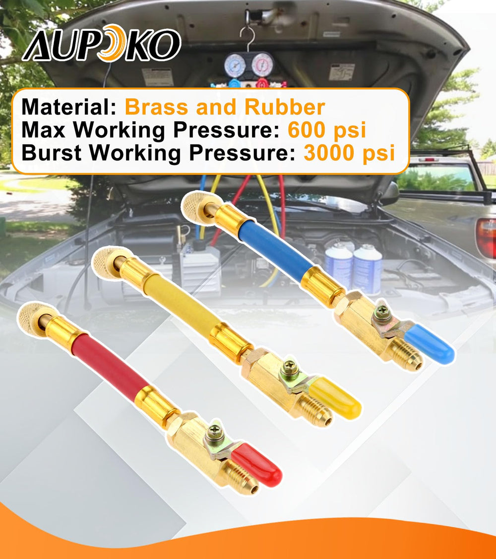 Aupoko solid metal construction offers durability for frequent HVAC maintenance.