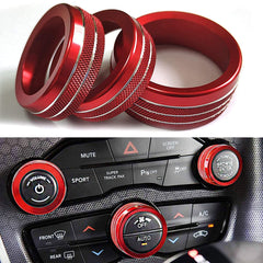 Auprite red knob cover for Challenger adds premium look and scratch protection