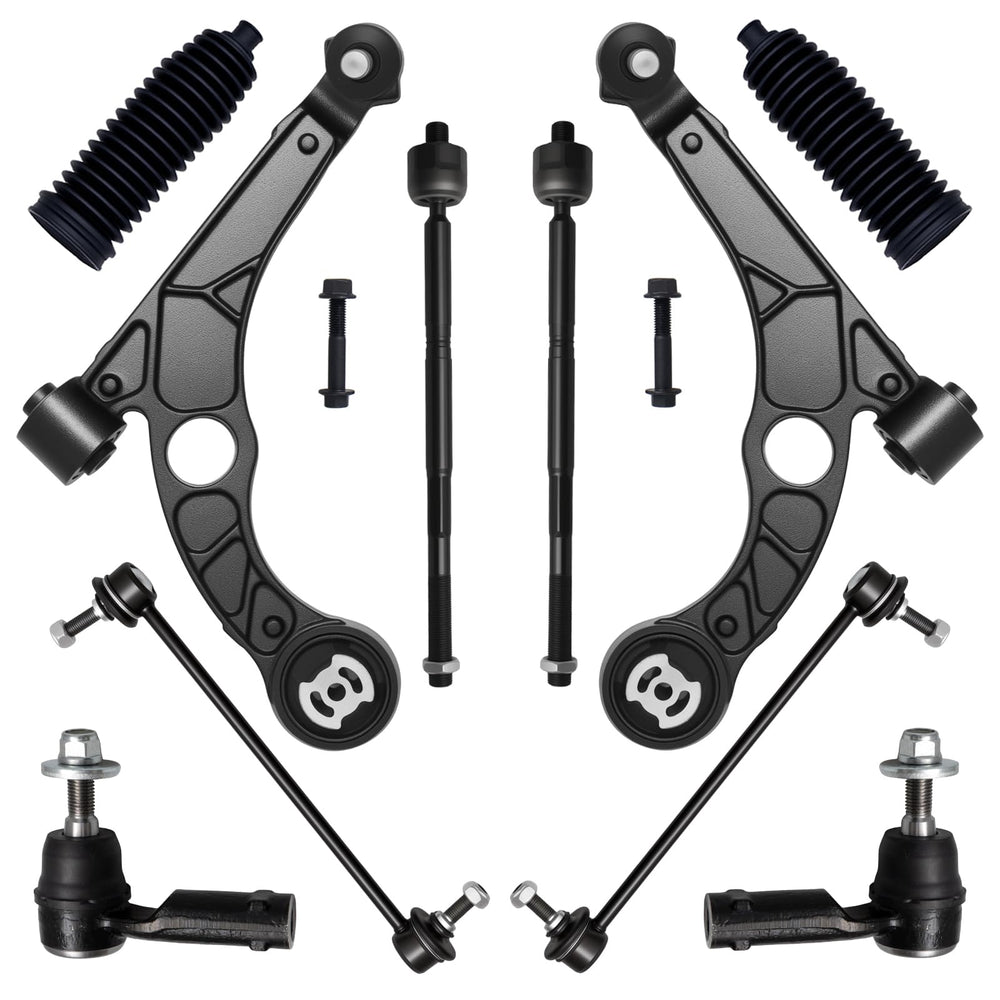 AUQDD front lower control arm with ball joint for Chrysler 200 and Dodge Dart improves steering responsiveness