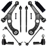AUQDD front lower control arm with ball joint for Chrysler 200 and Dodge Dart improves steering responsiveness