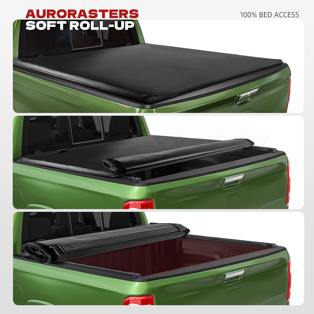 Aurorasters clamps and hardware showing quick tool-free installation.