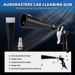 Aurorasters Tornado aluminum body with heat and corrosion resistance.
