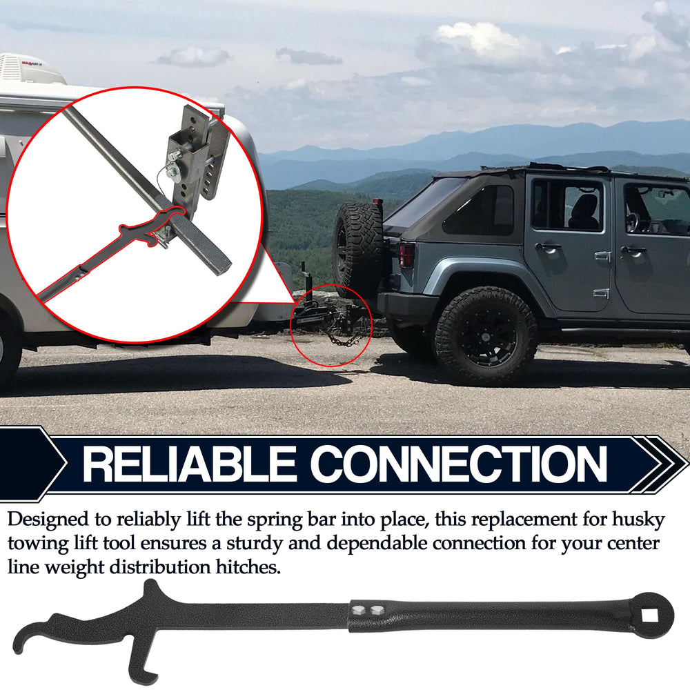 Aussio anti rust coated steel lift kit for durable towing gear