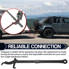 Aussio anti rust coated steel lift kit for durable towing gear
