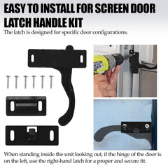 Aussio RV door slide panel assembly - precise fit for 12 inch wide panels.