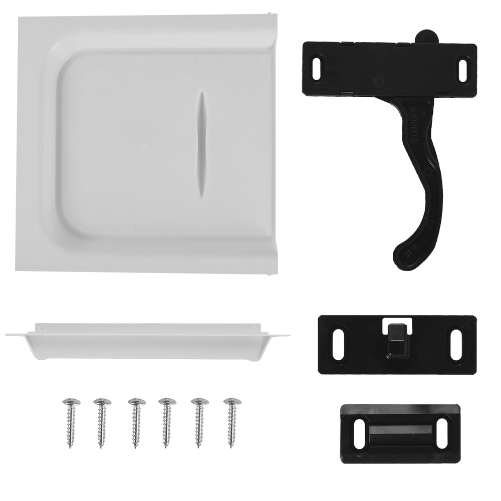 Aussio RV screen door latch right - secure right-hand latch for smooth RV entry.