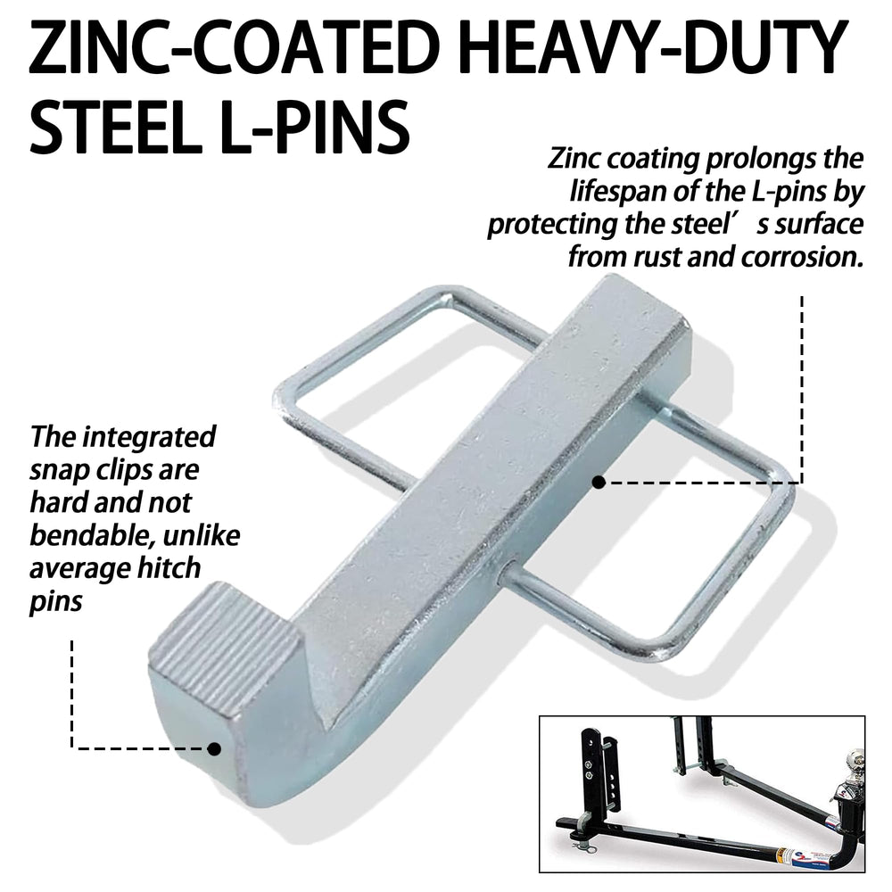 Aussio sway bracket jacket compatibility shown on compatible hitch models.