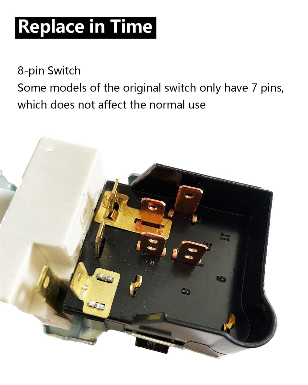 Austkokiyo headlight switch assembly demonstrates a complete kit for straightforward installation.